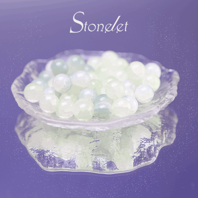 Stonelet DIY Bead Box(1oz) β Mixed Aesthetic Healing Energy Stones for Bracelet Making | Ins-Style, Relaxing, Creative Jewelry DIY Kit-9016