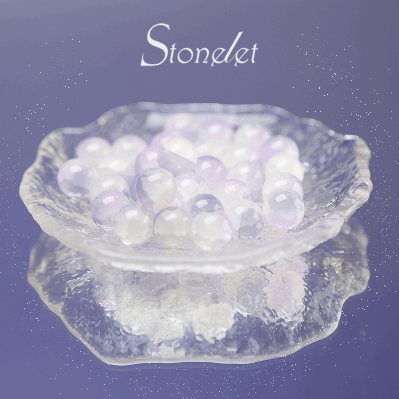 Stonelet DIY Bead Box(1oz) β Mixed Aesthetic Healing Energy Stones for Bracelet Making | Ins-Style, Relaxing, Creative Jewelry DIY Kit-9017