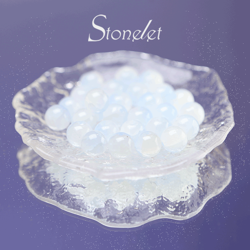 Stonelet DIY Bead Box(1oz) β Mixed Aesthetic Healing Energy Stones for Bracelet Making | Ins-Style, Relaxing, Creative Jewelry DIY Kit-9020