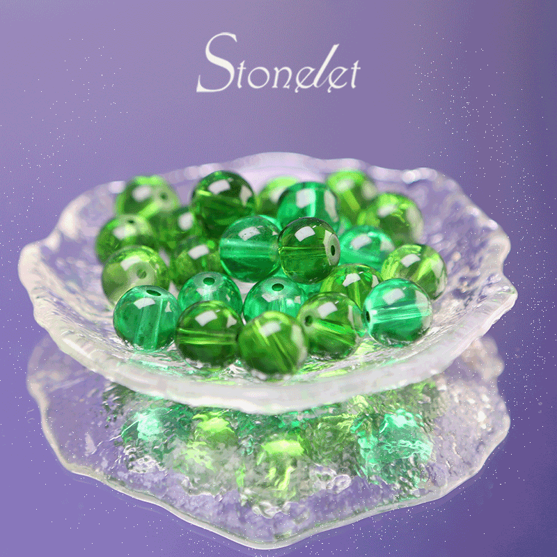 Stonelet DIY Bead Box(1oz) β Mixed Aesthetic Healing Energy Stones for Bracelet Making | Ins-Style, Relaxing, Creative Jewelry DIY Kit-9004