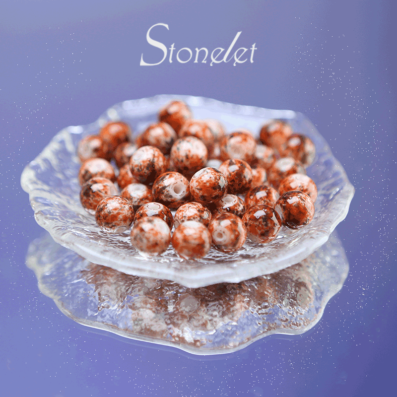 Stonelet DIY Bead Box(1oz) β Mixed Aesthetic Healing Energy Stones for Bracelet Making | Ins-Style, Relaxing, Creative Jewelry DIY Kit-9009