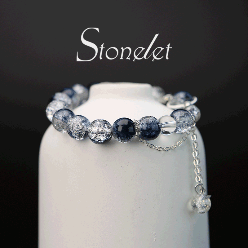 Stonelet Galaxy Drizzle Ethereal Star Floral Butterfly Bracelet Unique Design Brightening Sweet Versatile Gift for Besties-6019