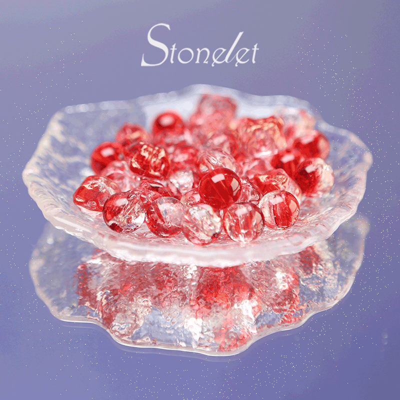 Stonelet DIY Bead Box(1oz) – Mixed Aesthetic Healing Energy Stones for Bracelet Making | Ins-Style, Relaxing, Creative Jewelry DIY Kit-9011