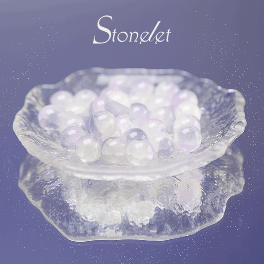 Stonelet DIY Bead Box(1oz) – Mixed Aesthetic Healing Energy Stones for Bracelet Making | Ins-Style, Relaxing, Creative Jewelry DIY Kit-9017