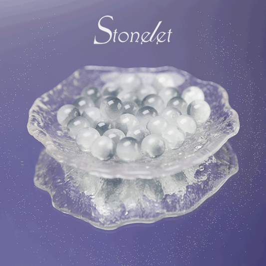 Stonelet DIY Bead Box(1oz) – Mixed Aesthetic Healing Energy Stones for Bracelet Making | Ins-Style, Relaxing, Creative Jewelry DIY Kit-9023