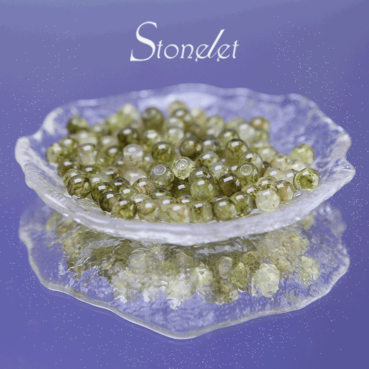 Stonelet DIY Bead Box(1oz) – Mixed Aesthetic Healing Energy Stones for Bracelet Making | Ins-Style, Relaxing, Creative Jewelry DIY Kit-9044