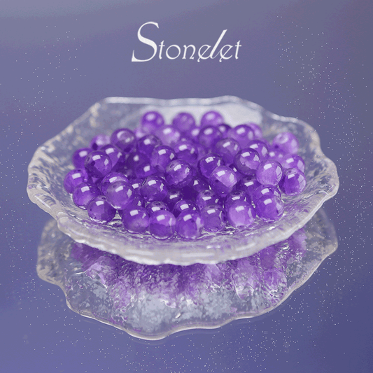 Stonelet DIY Bead Box(1oz) – Mixed Aesthetic Healing Energy Stones for Bracelet Making | Ins-Style, Relaxing, Creative Jewelry DIY Kit-9047