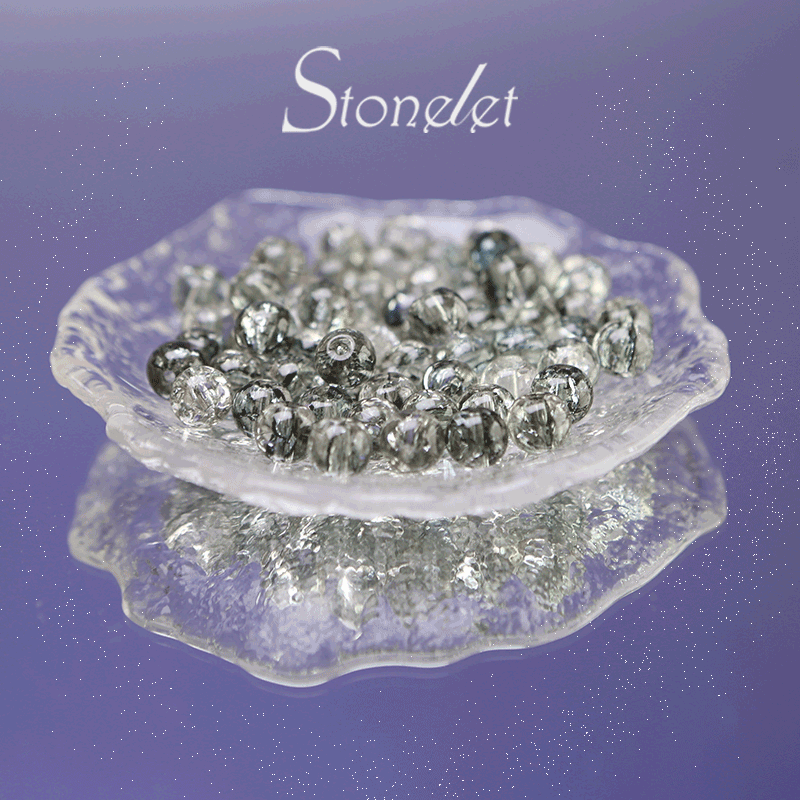 Stonelet DIY Bead Box(1oz) – Mixed Aesthetic Healing Energy Stones for Bracelet Making | Ins-Style, Relaxing, Creative Jewelry DIY Kit-9048