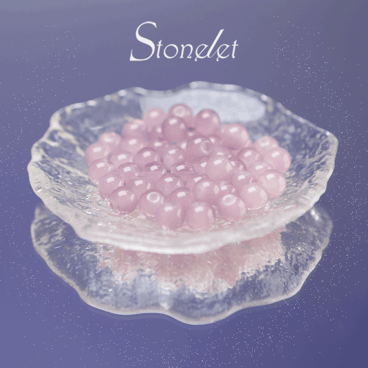 Stonelet DIY Bead Box(1oz) – Mixed Aesthetic Healing Energy Stones for Bracelet Making | Ins-Style, Relaxing, Creative Jewelry DIY Kit-9053