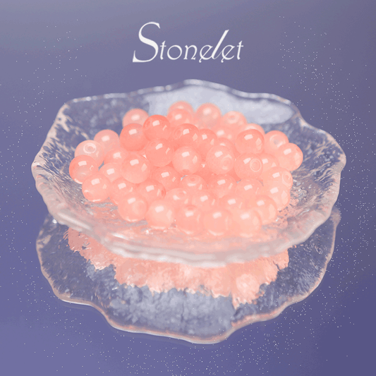 Stonelet DIY Bead Box(1oz) – Mixed Aesthetic Healing Energy Stones for Bracelet Making | Ins-Style, Relaxing, Creative Jewelry DIY Kit-9056