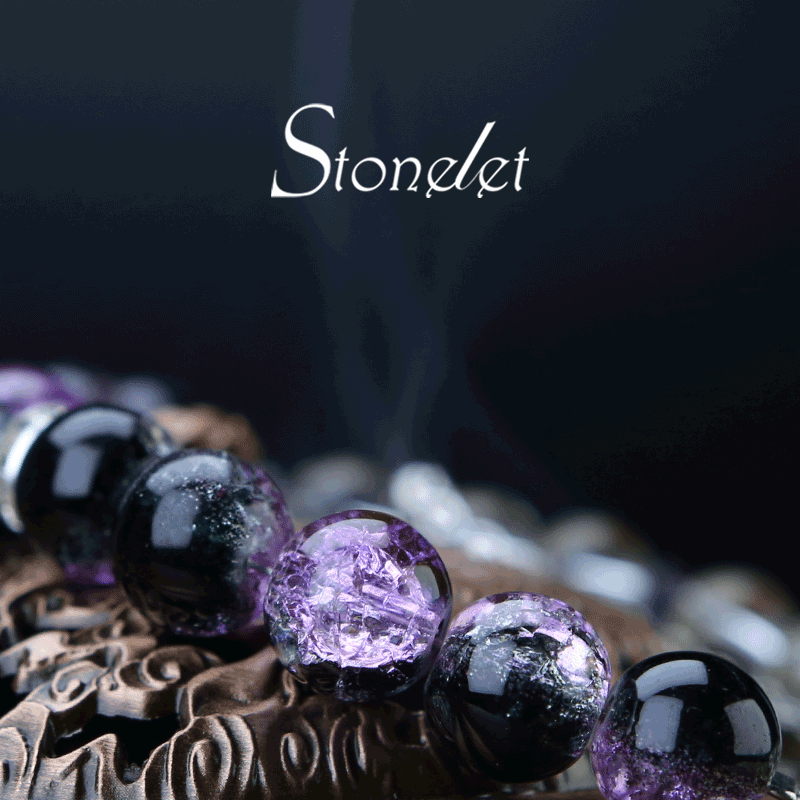 Stonelet Violet Fox Spirit Bracelet Little Prince Series Unique Aesthetic Chic Style Versatile Gift for Girlfriend or Best Friend-6003