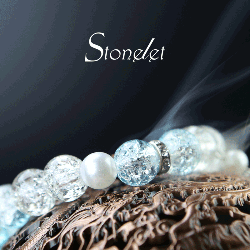 Stonelet Bestselling Forest-Inspired Moon Crystal Bracelet Colorful Sweet Design Unique Aesthetic Style Everyday Gift for Friends-6025