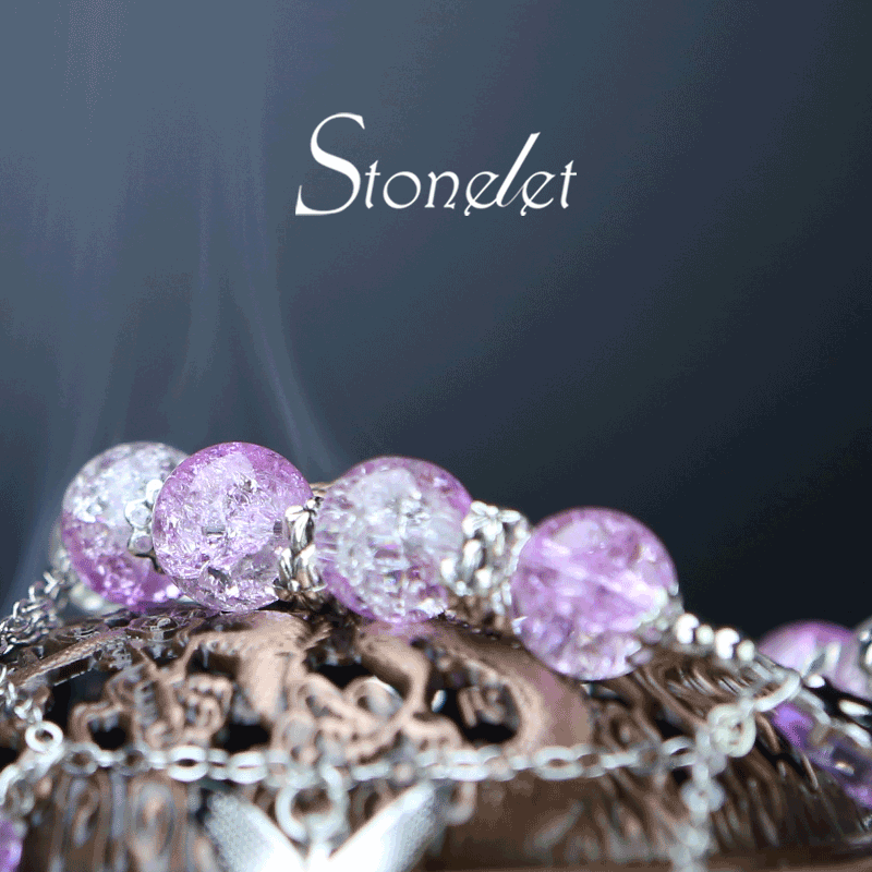 Stonelet 2025 Vintage Butterfly Tassel Bracelet Elegant Design for Students Frosted Glass Beads Calming Energy Stone Chic Gift for Best Friends-6026