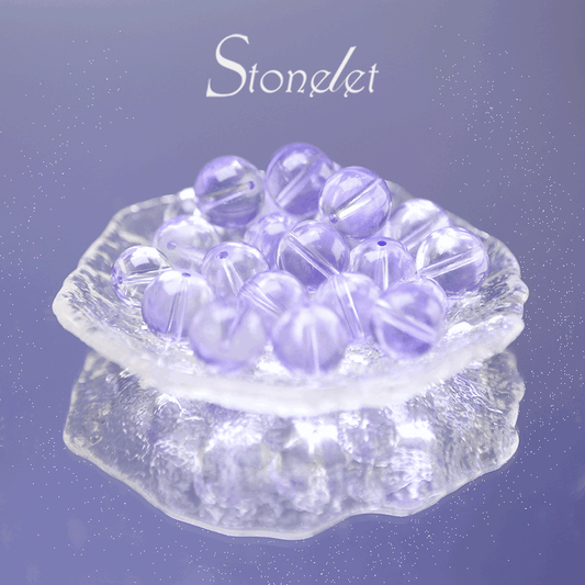 Stonelet DIY Bead Box(1oz) – Mixed Aesthetic Healing Energy Stones for Bracelet Making | Ins-Style, Relaxing, Creative Jewelry DIY Kit-9063