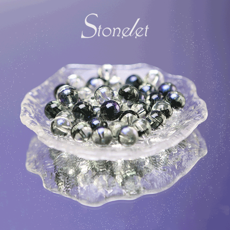 Stonelet DIY Bead Box(1oz) – Mixed Aesthetic Healing Energy Stones for Bracelet Making | Ins-Style, Relaxing, Creative Jewelry DIY Kit-9071