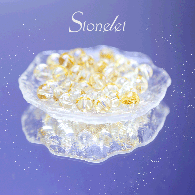 Stonelet DIY Bead Box(1oz) – Mixed Aesthetic Healing Energy Stones for Bracelet Making | Ins-Style, Relaxing, Creative Jewelry DIY Kit-9072