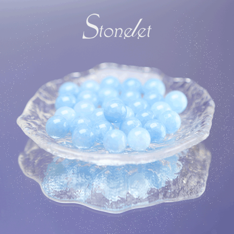 Stonelet DIY Bead Box(1oz) – Mixed Aesthetic Healing Energy Stones for Bracelet Making | Ins-Style, Relaxing, Creative Jewelry DIY Kit-9007